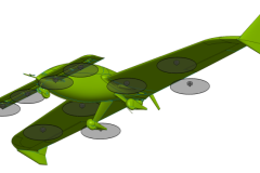 e-Go SS hybrid VTOL study